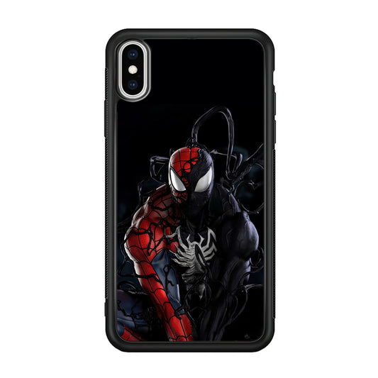 Spiderman X Symbiote Transformation iPhone XS Case