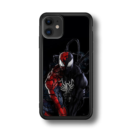 Spiderman X Symbiote Transformation iPhone 11 Case