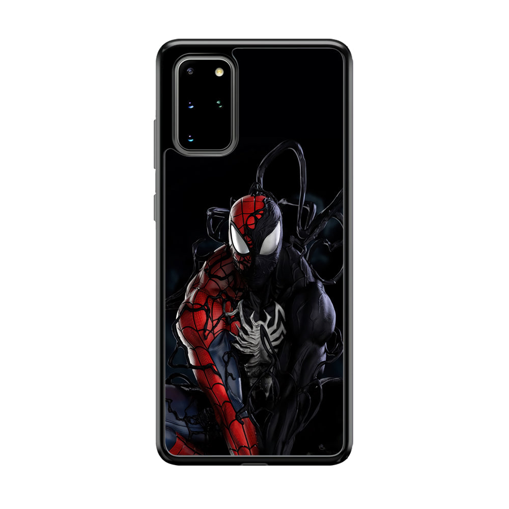 Spiderman X Symbiote Transformation Samsung Galaxy S20 Plus Case