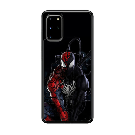 Spiderman X Symbiote Transformation Samsung Galaxy S20 Plus Case