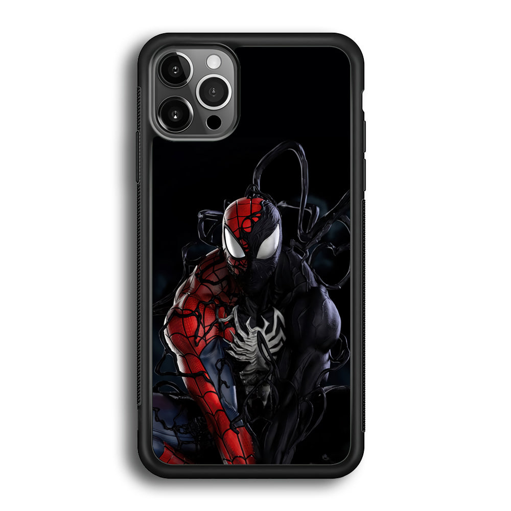 Spiderman X Symbiote Transformation iPhone 12 Pro Case