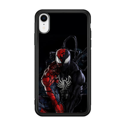 Spiderman X Symbiote Transformation iPhone XR Case