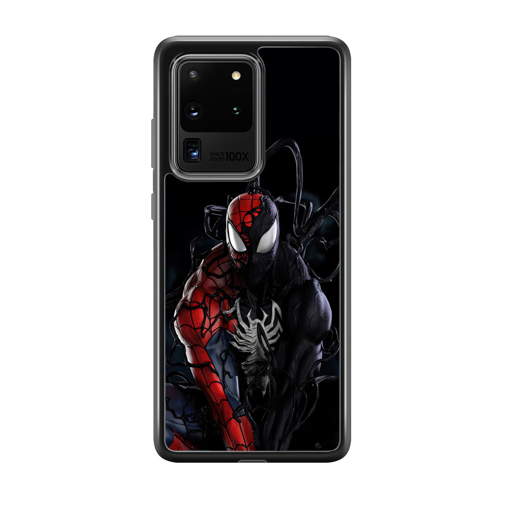 Spiderman X Symbiote Transformation Samsung Galaxy S20 Ultra Case