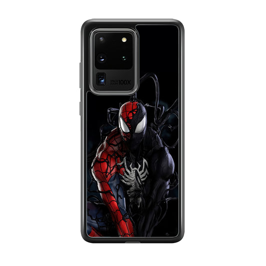 Spiderman X Symbiote Transformation Samsung Galaxy S20 Ultra Case