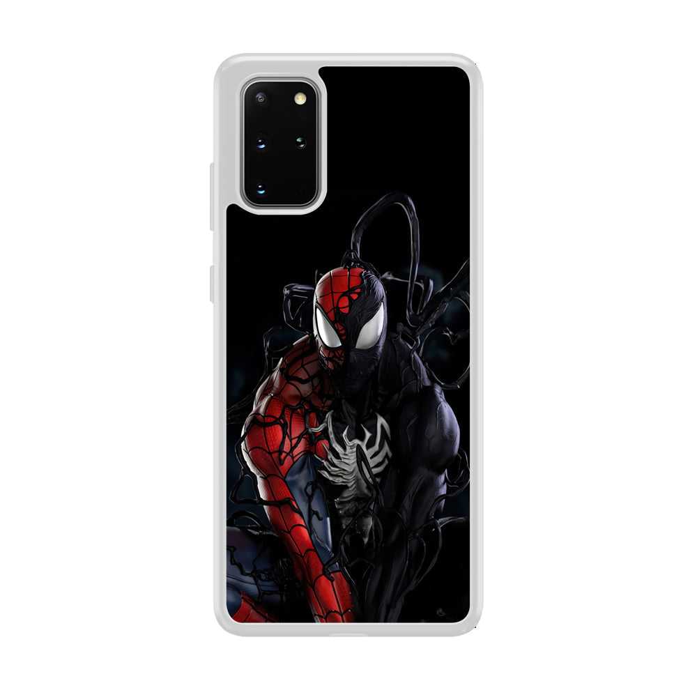 Spiderman X Symbiote Transformation Samsung Galaxy S20 Plus Case