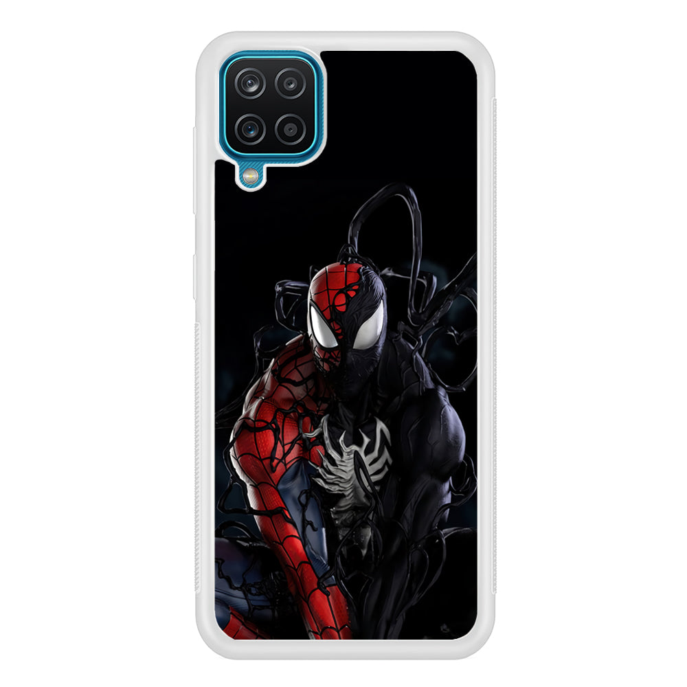 Spiderman X Symbiote Transformation Samsung Galaxy A12 Case