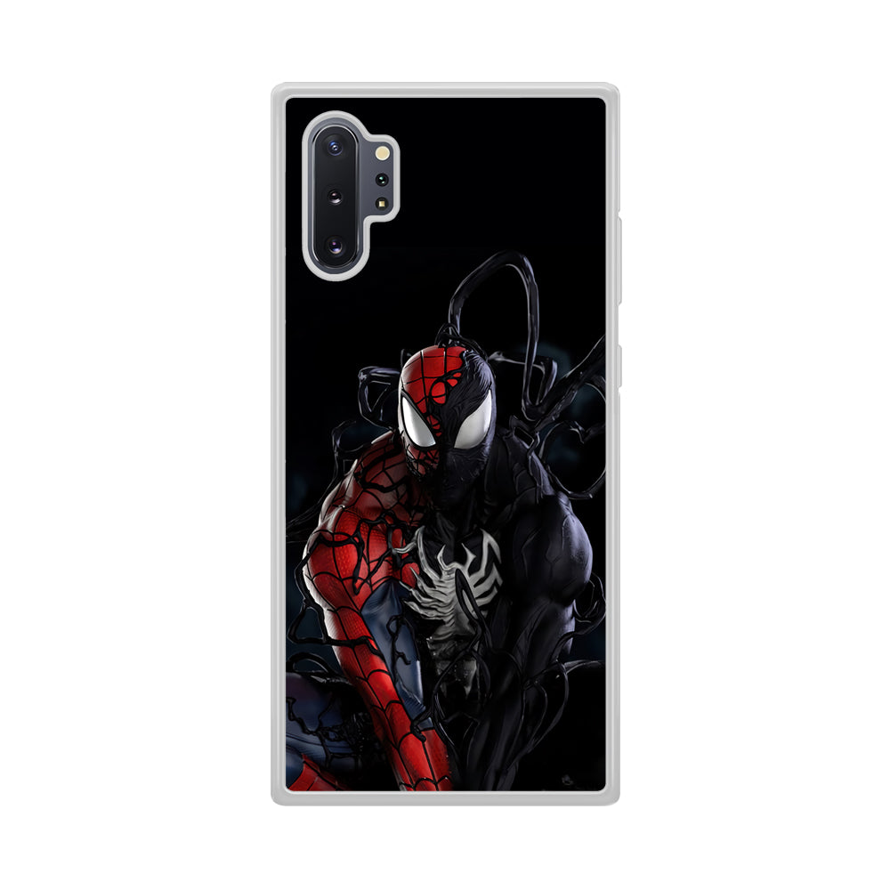 Spiderman X Symbiote Transformation Samsung Galaxy Note 10 Plus Case