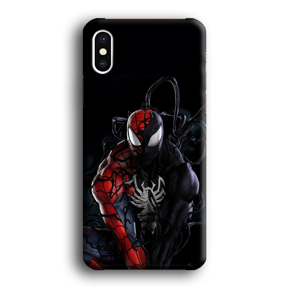 Spiderman X Symbiote Transformation iPhone XS Case