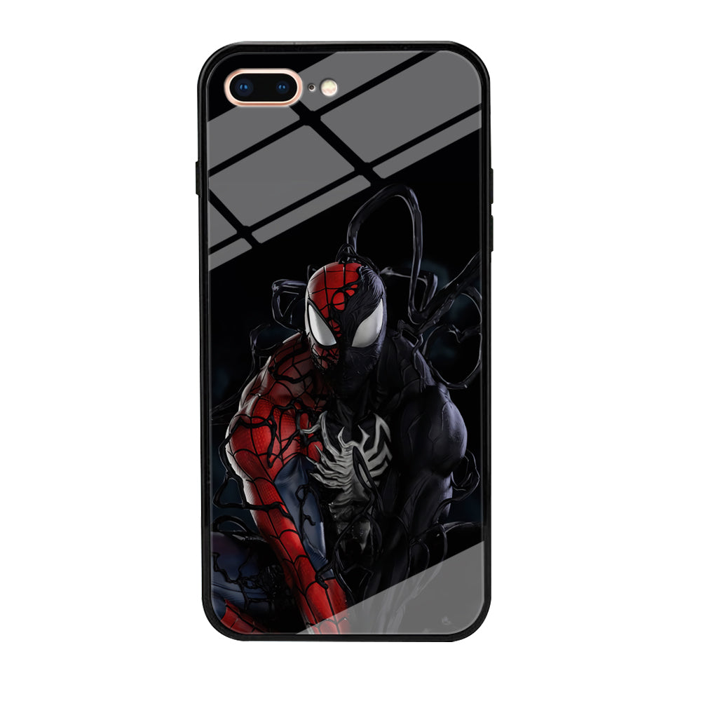 Spiderman X Symbiote Transformation iPhone 8 Plus Case