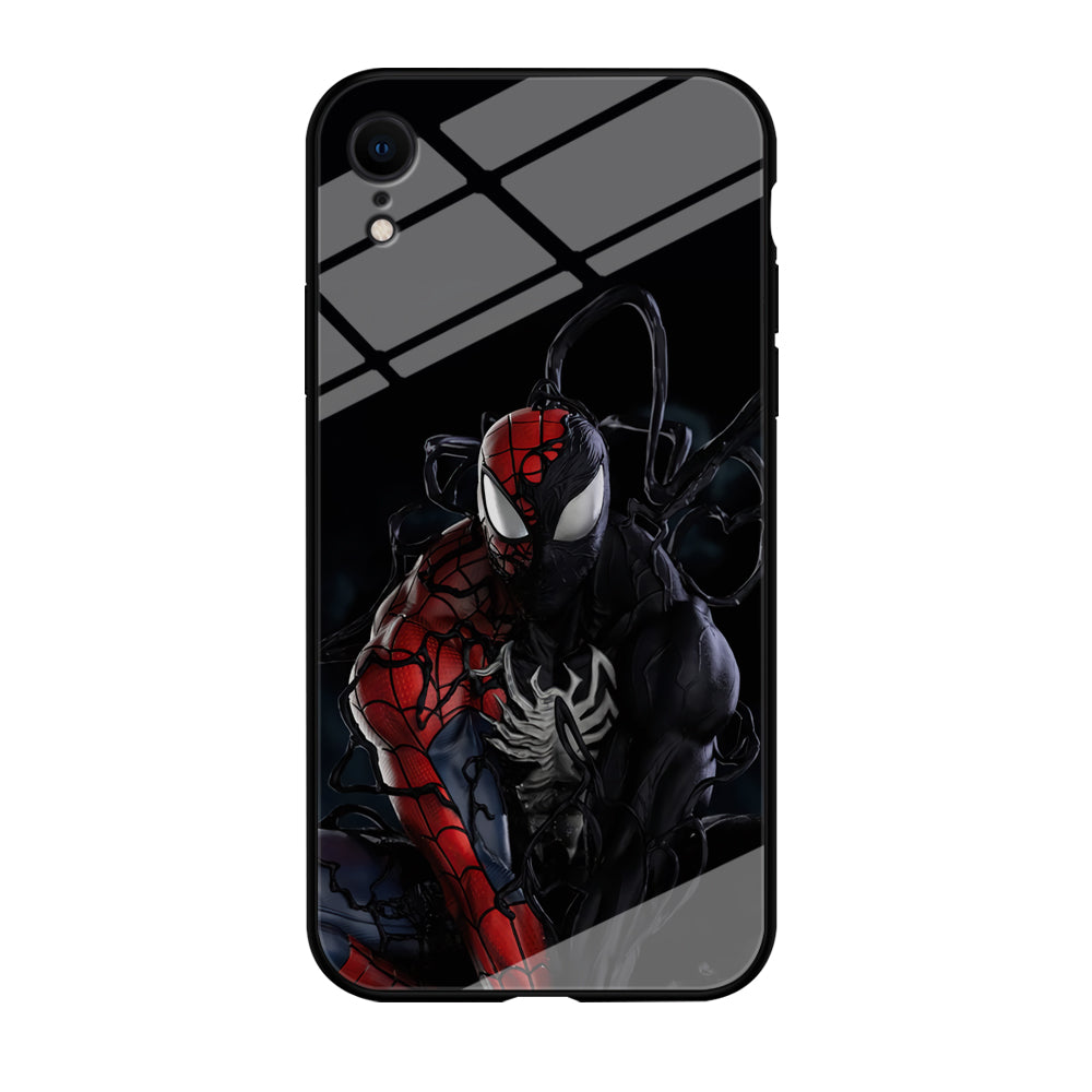 Spiderman X Symbiote Transformation iPhone XR Case