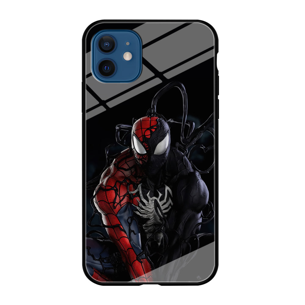 Spiderman X Symbiote Transformation iPhone 12 Case