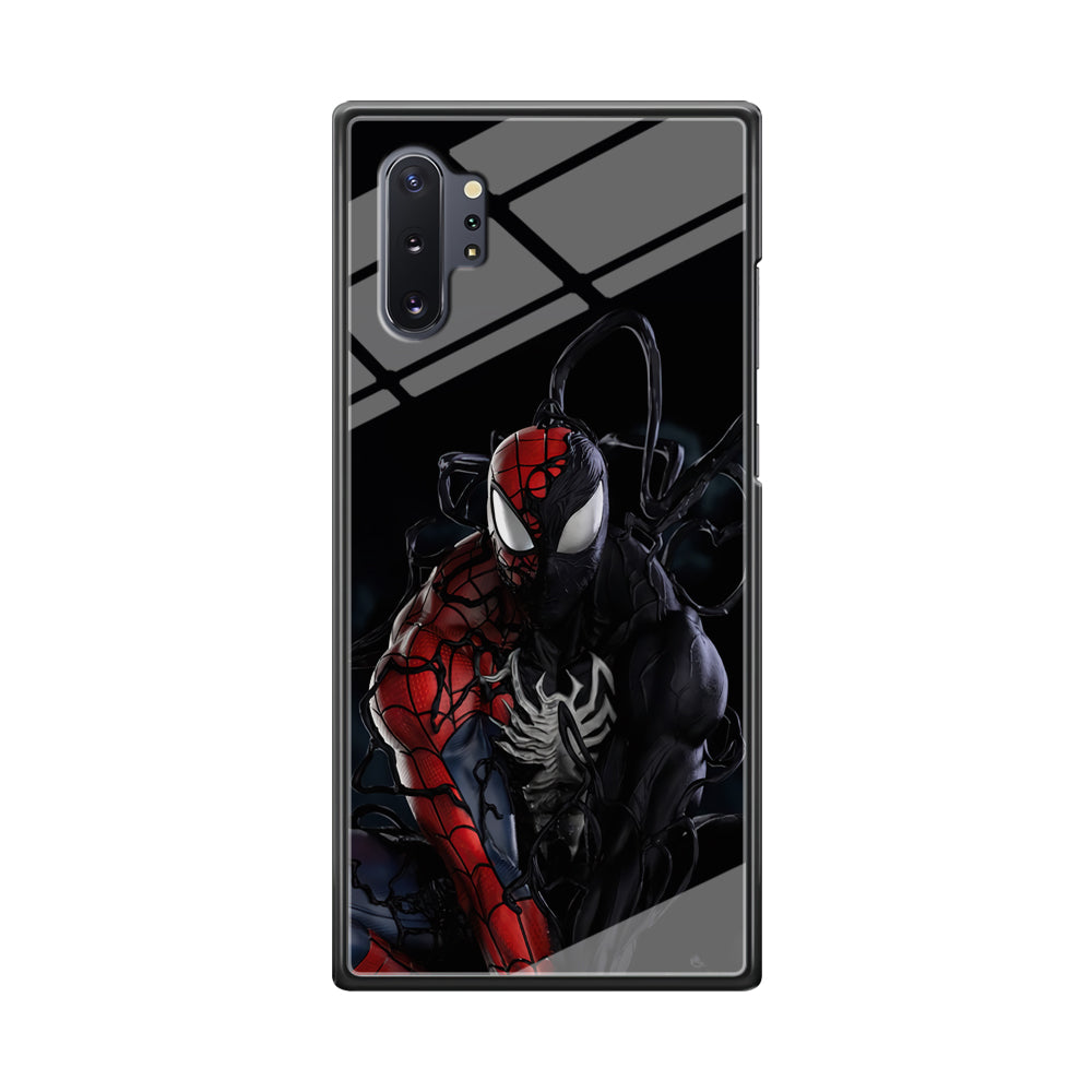 Spiderman X Symbiote Transformation Samsung Galaxy Note 10 Plus Case