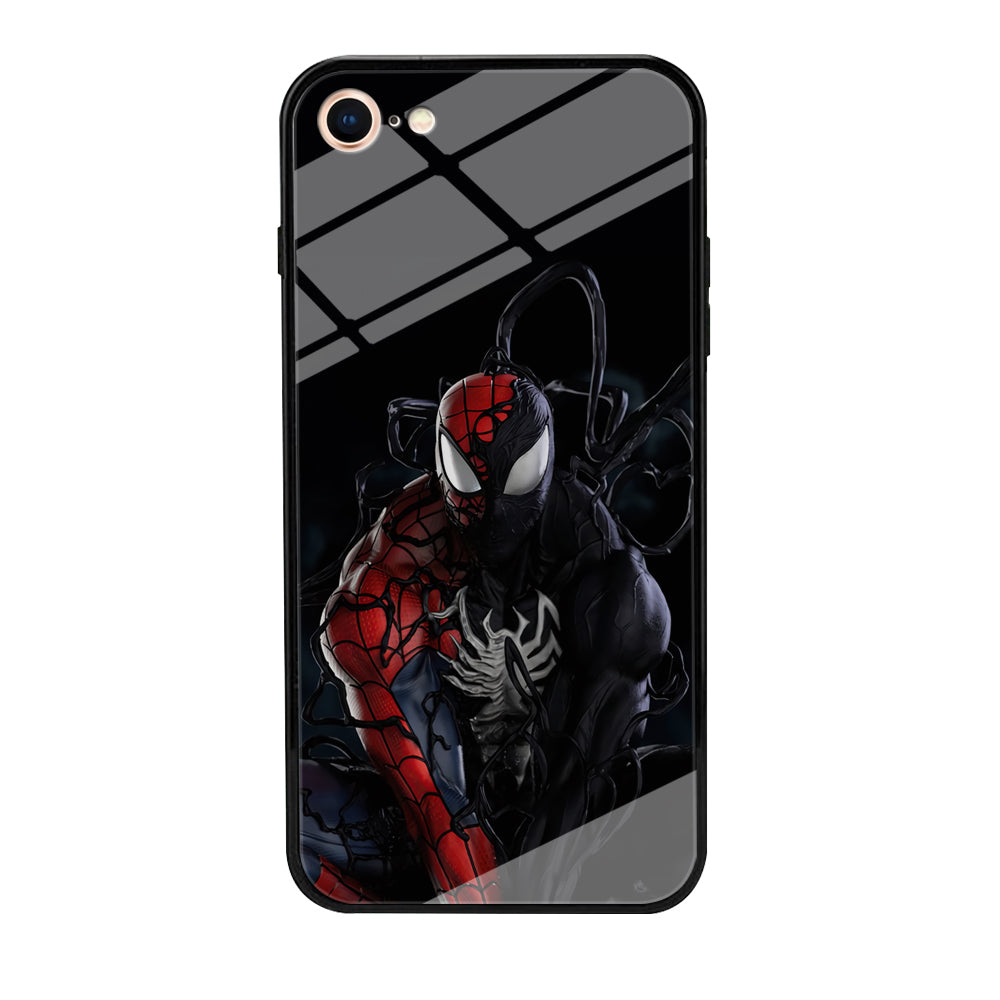 Spiderman X Symbiote Transformation iPhone 7 Case
