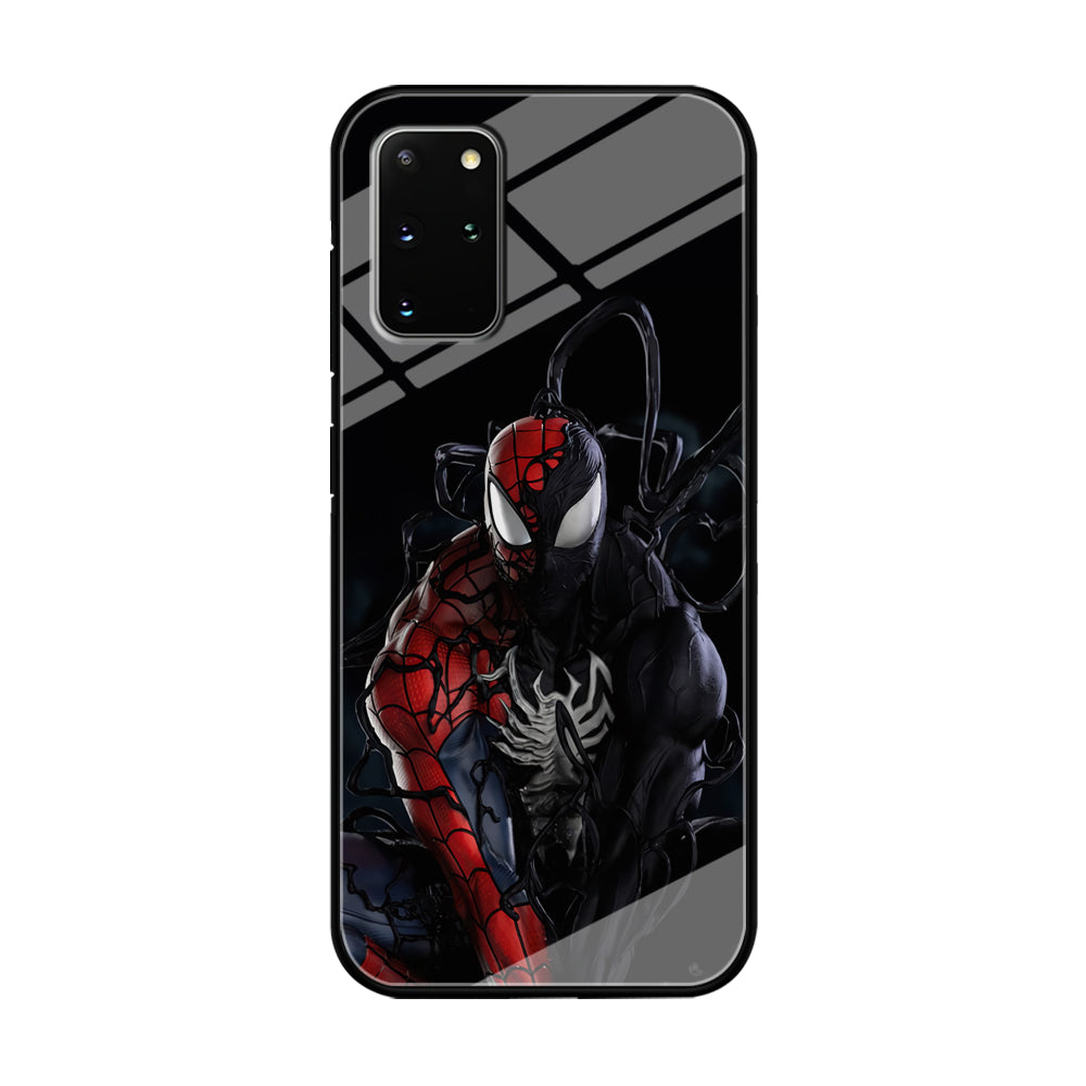 Spiderman X Symbiote Transformation Samsung Galaxy S20 Plus Case