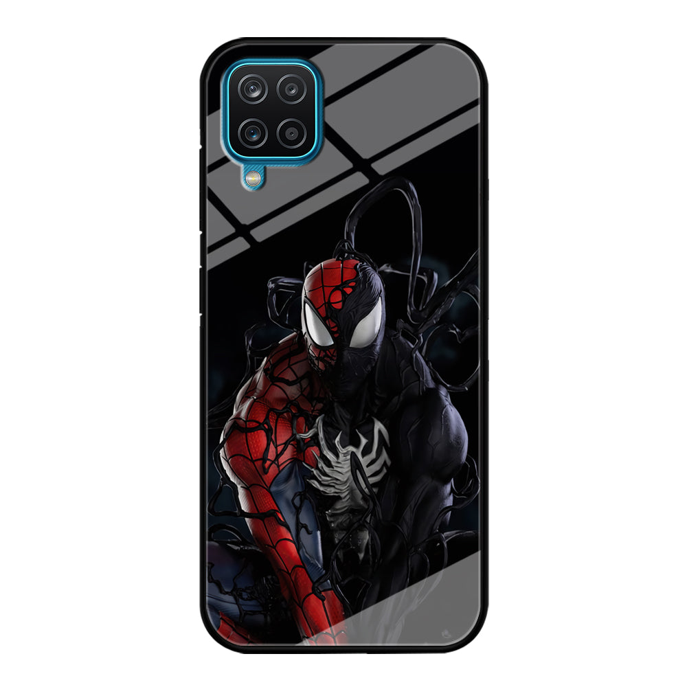 Spiderman X Symbiote Transformation Samsung Galaxy A12 Case