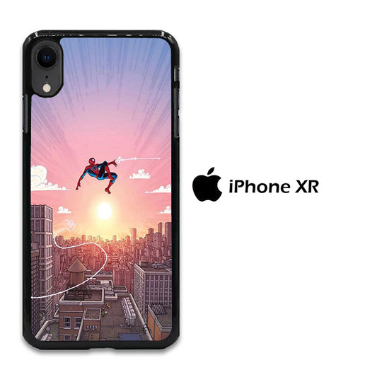 Spiderman Among The Building iPhone XR Case