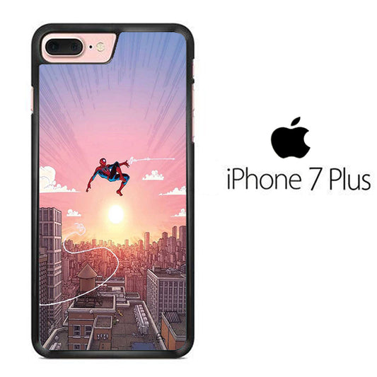 Spiderman Among The Building iPhone 7 Plus Case
