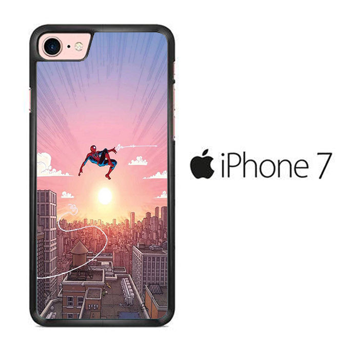 Spiderman Among The Building iPhone 7 Case