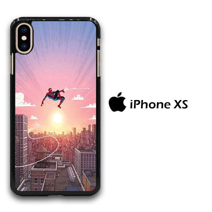 Spiderman Among The Building iPhone Xs Case