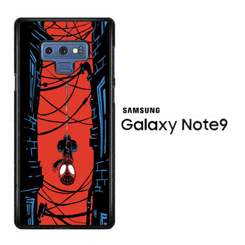 Spiderman Building Samsung Galaxy Note 9 Case