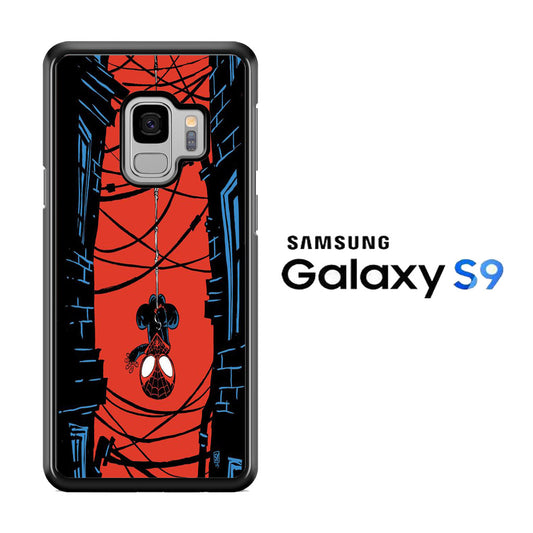 Spiderman Building Samsung Galaxy S9 Case