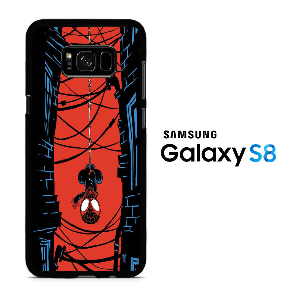 Spiderman Building Samsung Galaxy S8 Case