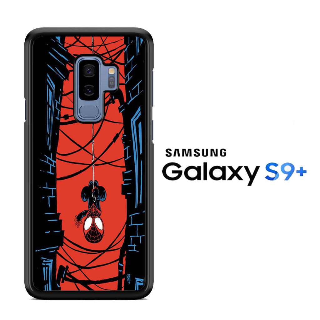 Spiderman Building Samsung Galaxy S9 Plus Case
