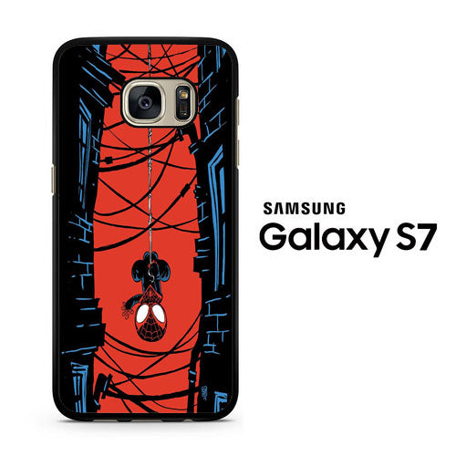 Spiderman Building Samsung Galaxy S7 Case