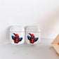 Spiderman Jump Protective Clear Case Cover For Apple Airpods