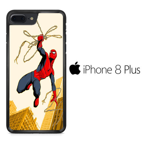 Spiderman Jump iPhone 8 Plus Case