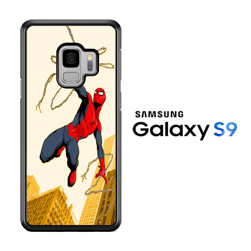 Spiderman Jump Samsung Galaxy S9 Case