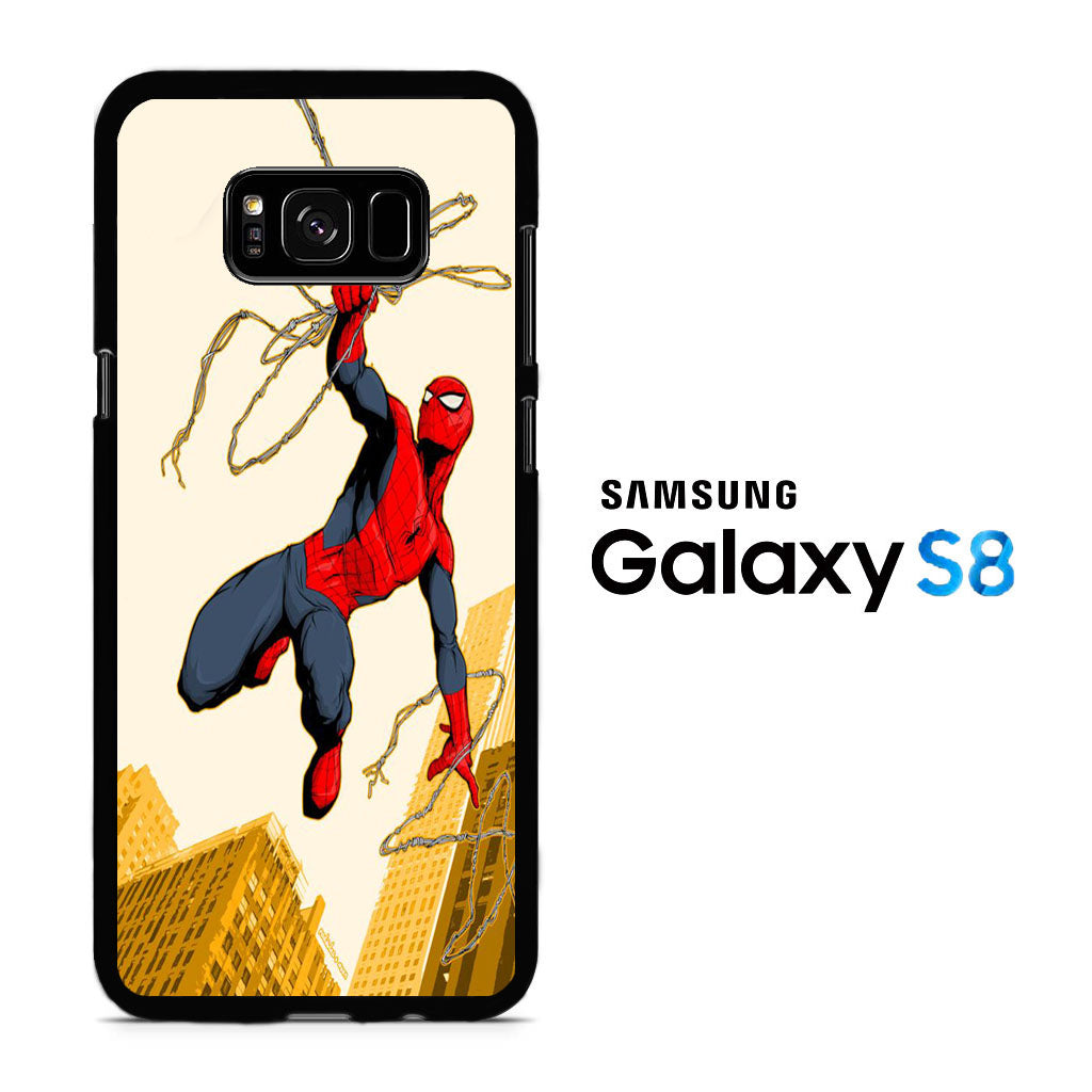 Spiderman Jump Samsung Galaxy S8 Case