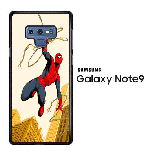 Spiderman Jump Samsung Galaxy Note 9 Case