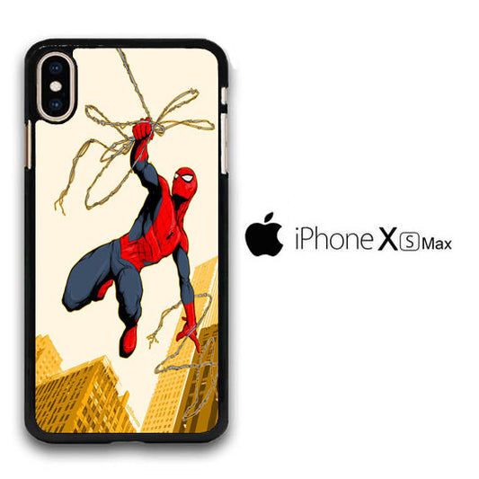Spiderman Jump iPhone Xs Max Case