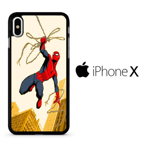 Spiderman Jump iPhone X Case