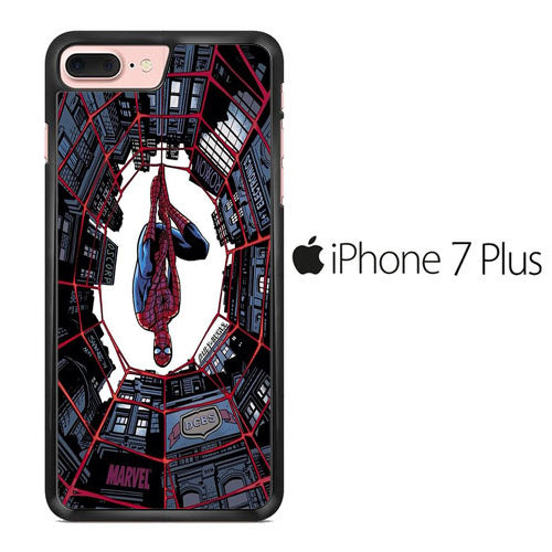 Spiderman Net Under Building iPhone 7 Plus Case