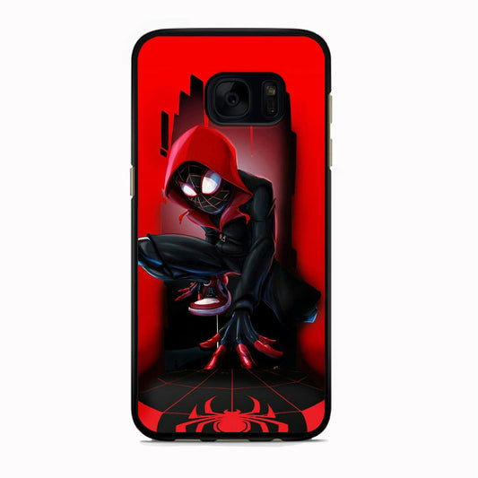 Spiderman Red Cartoon Samsung Galaxy S7 Edge Case