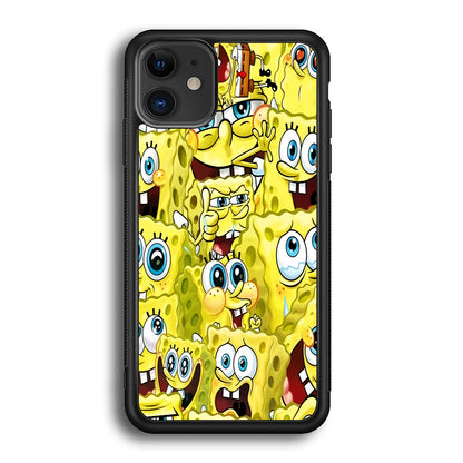 Spongebob Cute Expression iPhone 12 Case