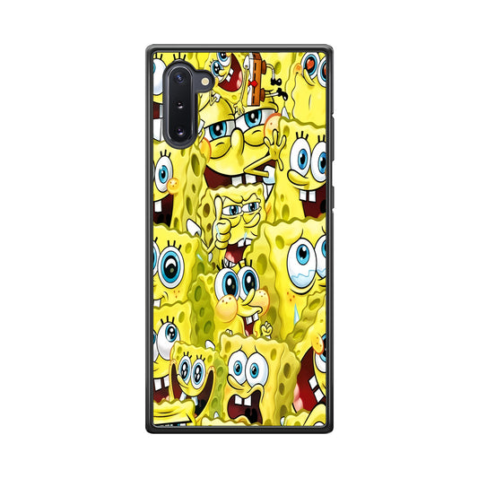 Spongebob Cute Expression Samsung Galaxy Note 10 Case