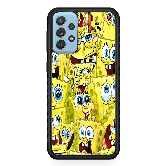 Spongebob Cute Expression Samsung Galaxy A52 Case