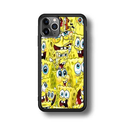 Spongebob Cute Expression iPhone 11 Pro Max Case