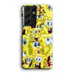 Spongebob Cute Expression Samsung Galaxy S21 Ultra Case