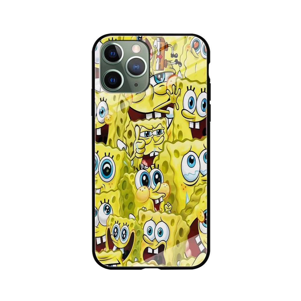 Spongebob Cute Expression iPhone 11 Pro Max Case