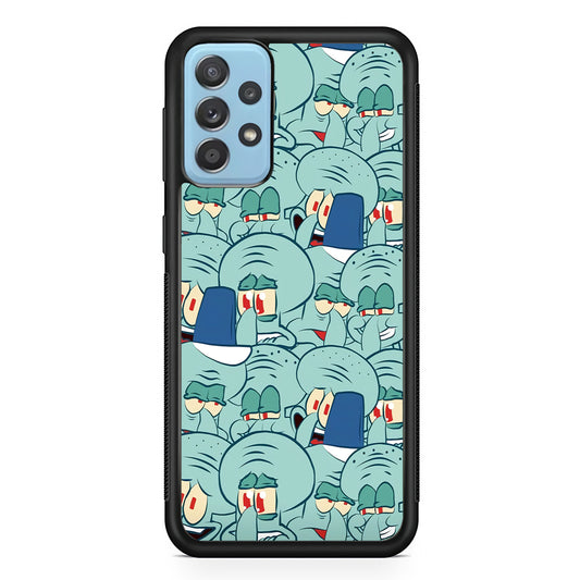 Squidward Expression Samsung Galaxy A72 Case