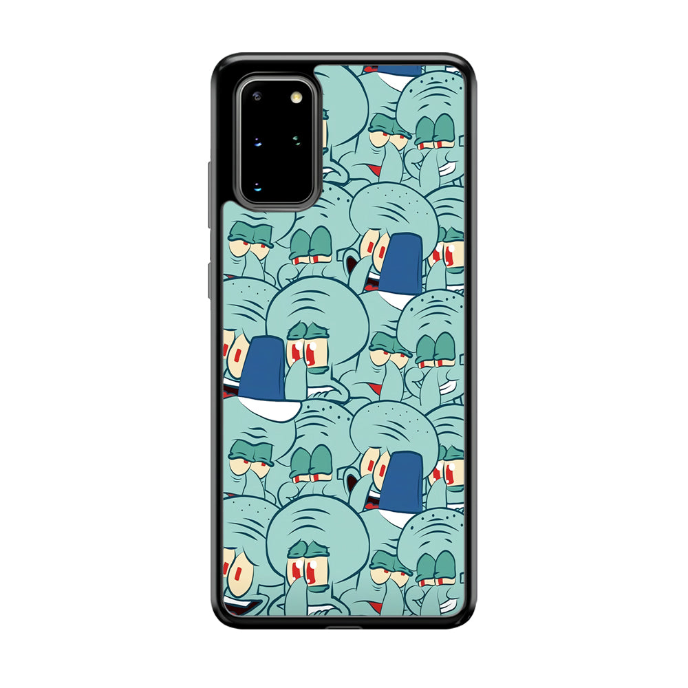 Squidward Expression Samsung Galaxy S20 Plus Case