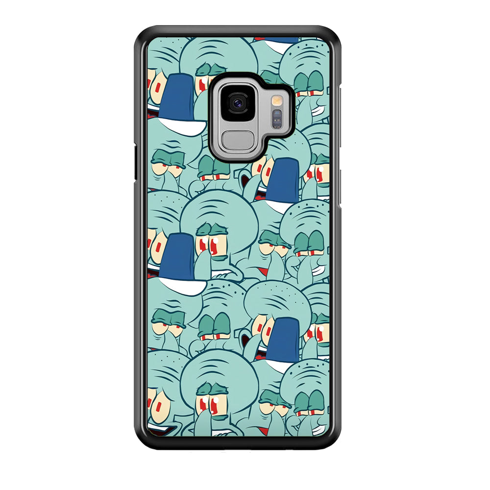 Squidward Expression Samsung Galaxy S9 Case