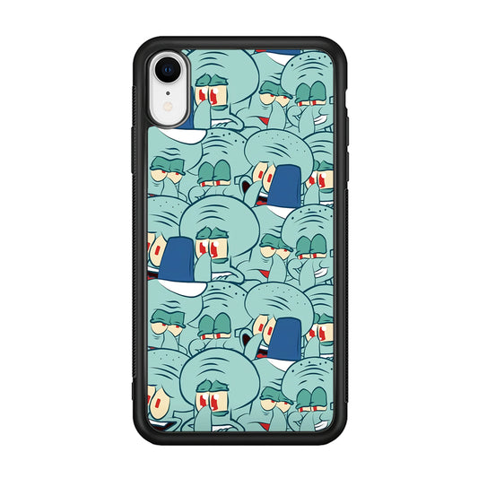 Squidward Expression iPhone XR Case