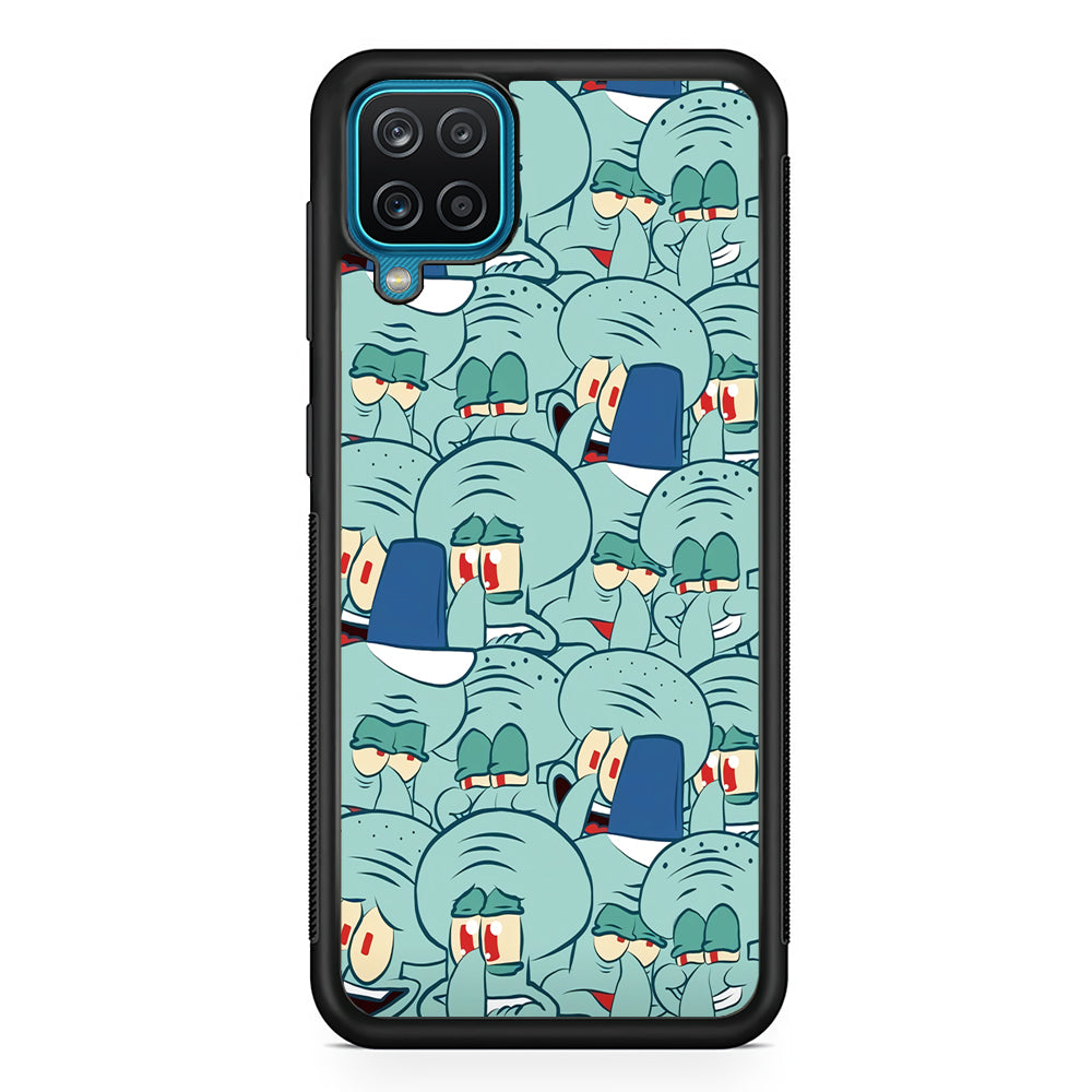 Squidward Expression Samsung Galaxy A12 Case