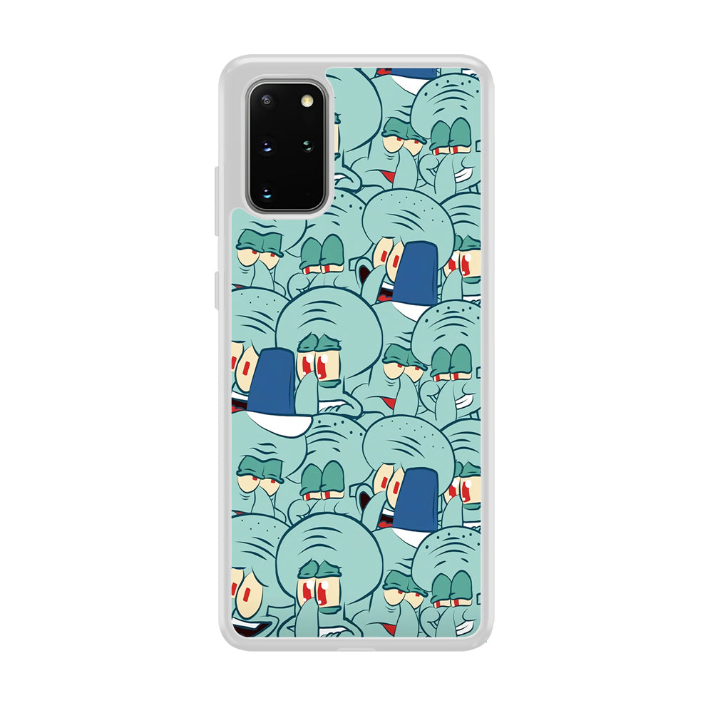 Squidward Expression Samsung Galaxy S20 Plus Case