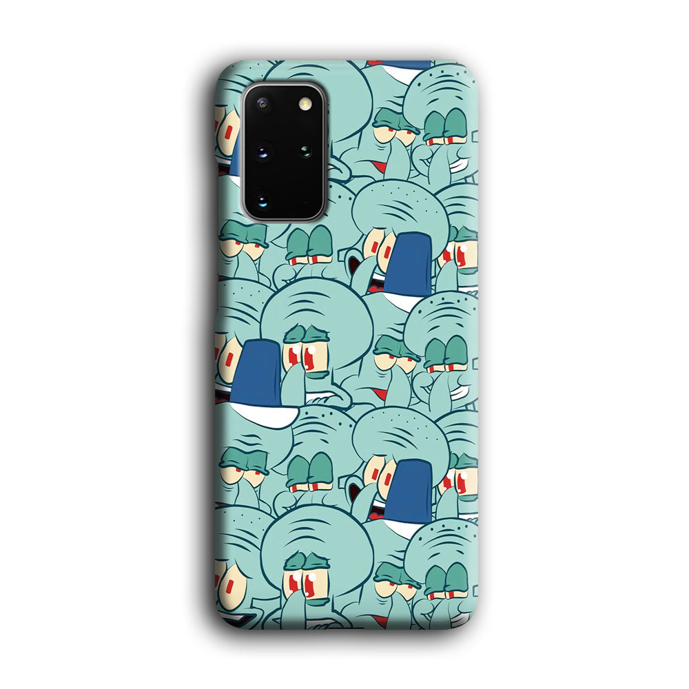 Squidward Expression Samsung Galaxy S20 Plus Case